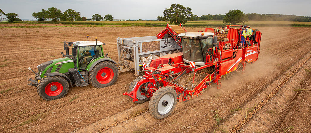 Картофелеуборочный комбайн Grimme VARITRON 220 Platinum TERRA TRAC